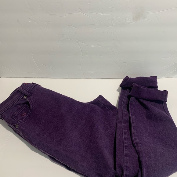 Retro Gloria Vanderbilt high waisted  purple denim. - Picture 3 of 7